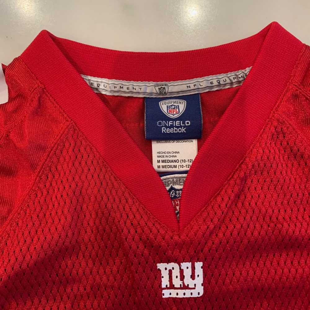 NY Giants Brandon Jacobs kids football jersey - Picture 2 of 3